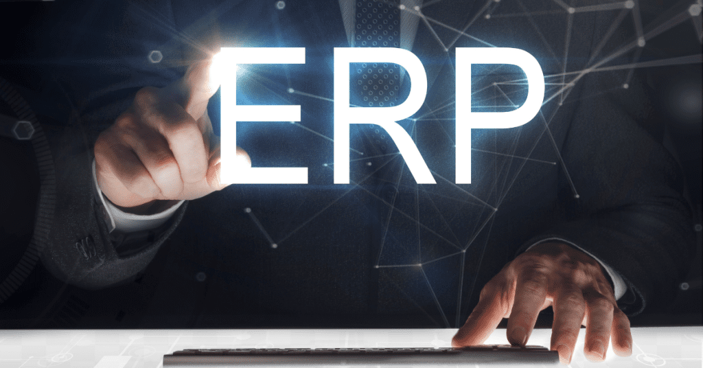 ERP and keyboard image