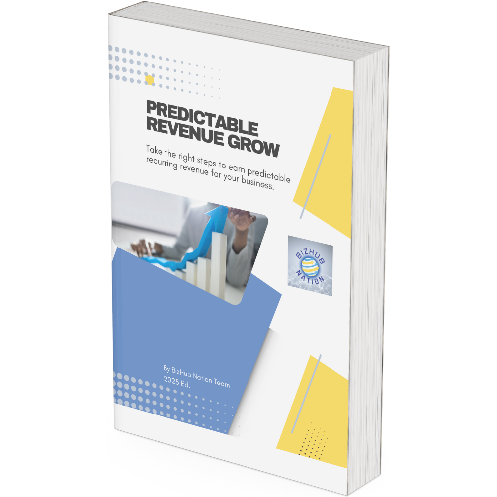 Ebook predictable growth mock up book cover