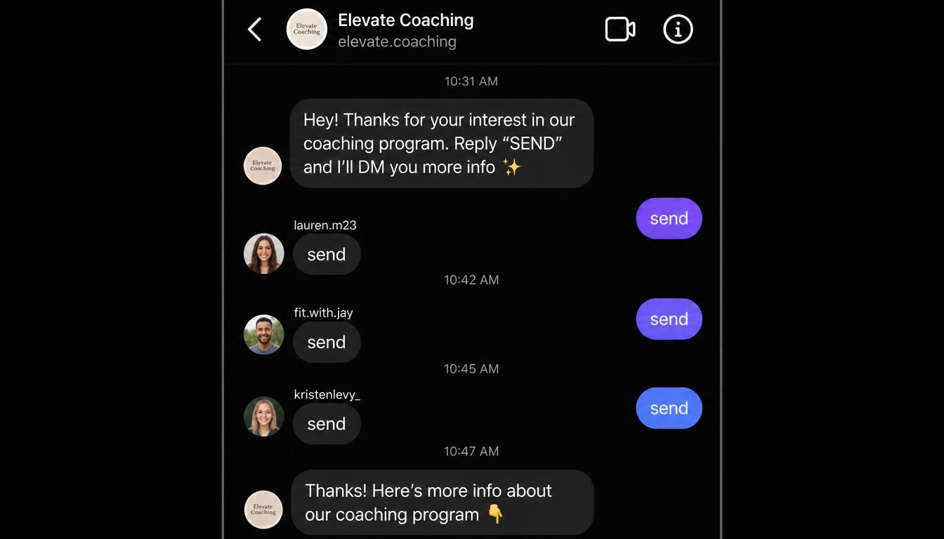 DM Messages instagram Social Media Post